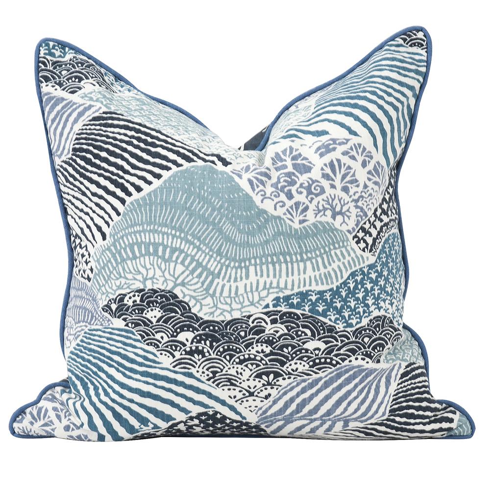20&#34; x 20&#34; Pillow Windsor Park Ocean - Poly Insert