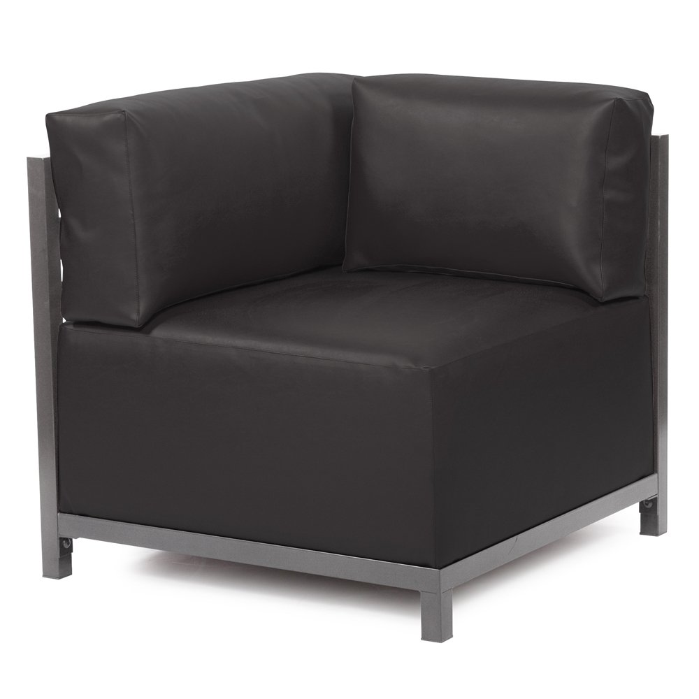 Axis Corner Chair Atlantis Black Slipcover (Cover Only)