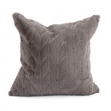 Howard Elliott 2-1093 - 20&#34; x 20&#34; Angora Stone Pillow - Poly Insert