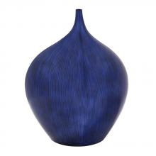 Howard Elliott 22111 - Cobalt Blue Wood Vase - small