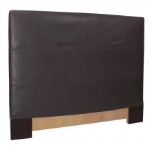 Howard Elliott K122-194 - Twin Slipcovered Headboard Avanti Black (Base and Cover Included)