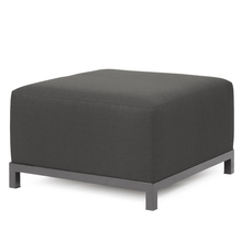 Howard Elliott 902-201 - Axis Ottoman Sterling Charcoal Slipcover (Cover Only)