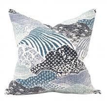 Howard Elliott 2-678 - 20&#34; x 20&#34; Pillow Windsor Park Indigo - Poly Insert