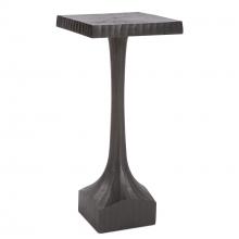 Howard Elliott 23045 - Chiseled Cast Aluminum Martini Table