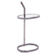 Howard Elliott 58041 - Oval Stainless Steel Drink Table