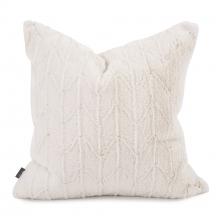 Howard Elliott 2-1092 - 20&#34; x 20&#34; Angora Natural Pillow - Poly Insert