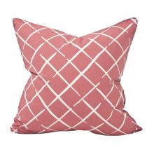 Howard Elliott 2-663F - 20" x 20" Pillow Cove End Rhubarb - Down Insert