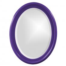 Howard Elliott 40107RP - George Mirror - Glossy Royal Purple