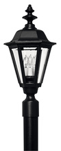 Hinkley Merchant 1441BK - Large Post Top or Pier Mount Lantern