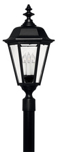 Hinkley Merchant 1471BK - Large Post Top or Pier Mount Lantern