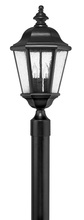 Hinkley Merchant 1671BK-LL - Large Post Top or Pier Mount Lantern