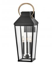 Hinkley Merchant 17505BK - Large Wall Mount Lantern