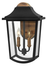 Hinkley Merchant 1974BK - Medium Wall Mount Lantern