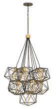 Hinkley Merchant 3029MM - Medium Eleven Light Multi Tier Chandelier
