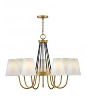 Hinkley Merchant 37386HB - Medium Single Tier Chandelier