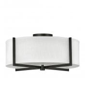 Hinkley Merchant 41708BK - Medium Semi-flush Mount