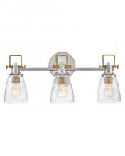 Hinkley Merchant 51273PN - Medium Three Light Vanity