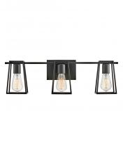 Hinkley Merchant 5163BK - Medium Three Light Vanity