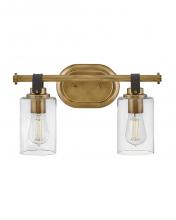 Hinkley Merchant 52882HB - Small Two Light Vanity