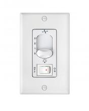 Hinkley Merchant 980009FWH - Wall Control 3 Speed On/Off Switch