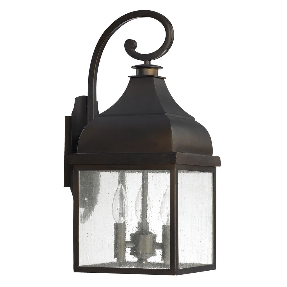 3 Light Outdoor Wall Lantern