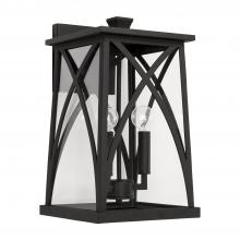 Capital Canada 946531BK - 3 Light Outdoor Wall Lantern