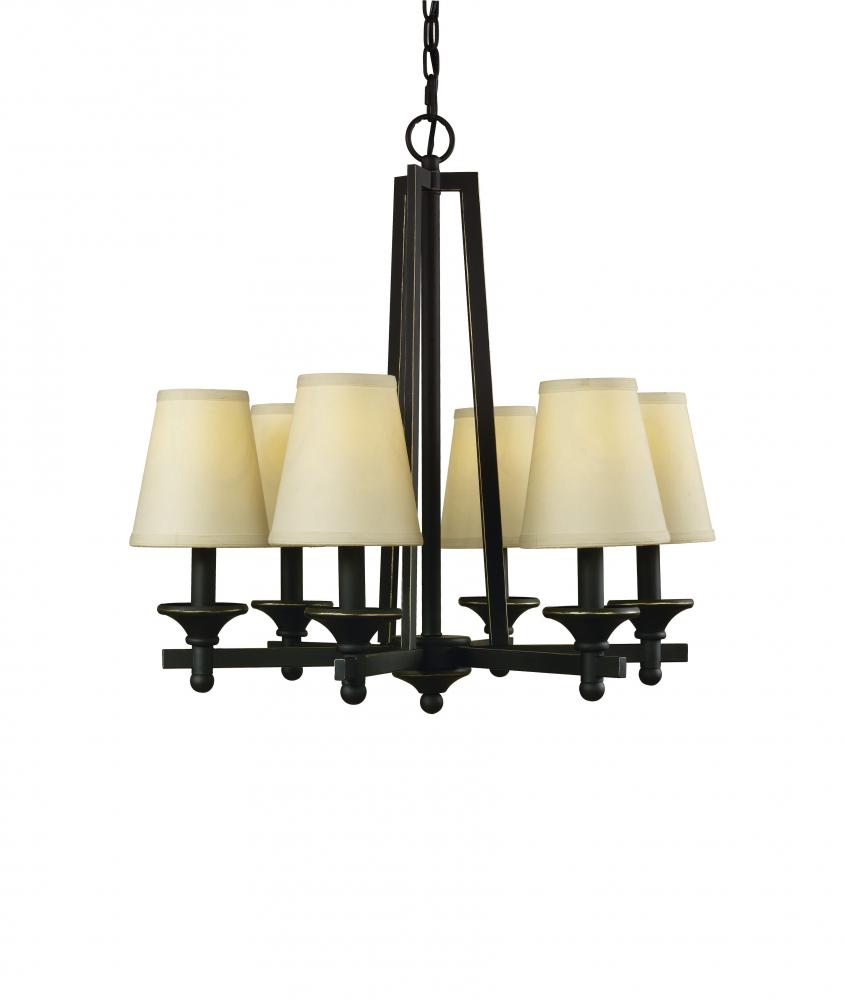 Black Up Chandelier