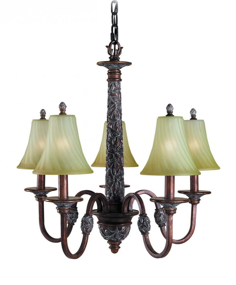 Bronze Up Chandelier