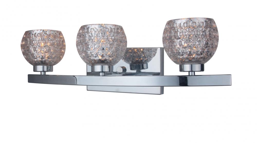 Woodbridge Lighting 16353CHR-C00514 Charlotte 3-light Bath