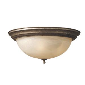 Nickel Bowl Flush Mount