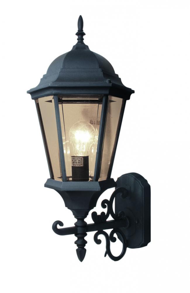 Black Wall Lantern