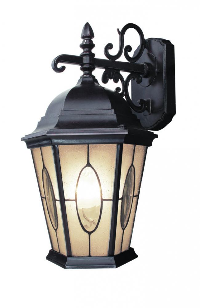 Black Wall Lantern