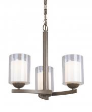 Woodbridge 12185-BRZ - Bronze Up Chandelier