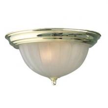 Woodbridge 31007-PBR - Brass Bowl Flush Mount