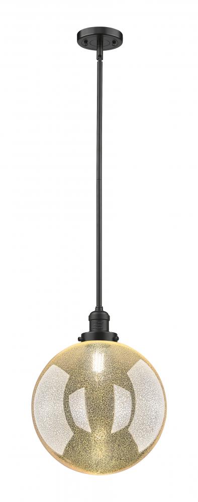 Beacon - 1 Light - 12 inch - Oil Rubbed Bronze - Stem Hung - Mini Pendant