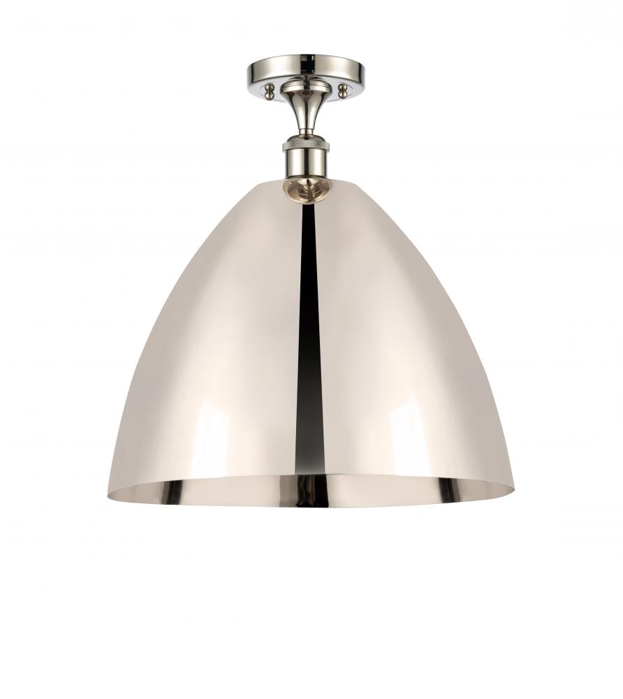 Bristol - 1 Light - 16 inch - Polished Nickel - Semi-Flush Mount