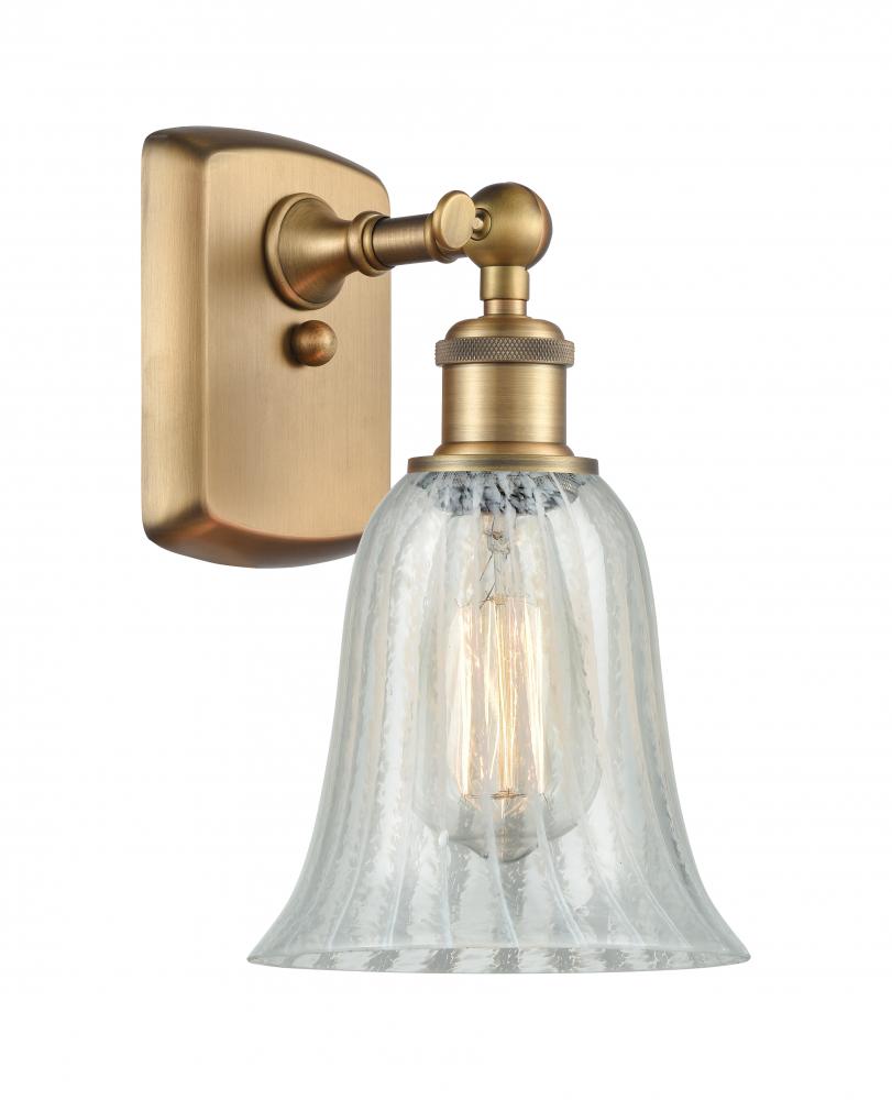 Hanover - 1 Light - 6 inch - Brushed Brass - Sconce