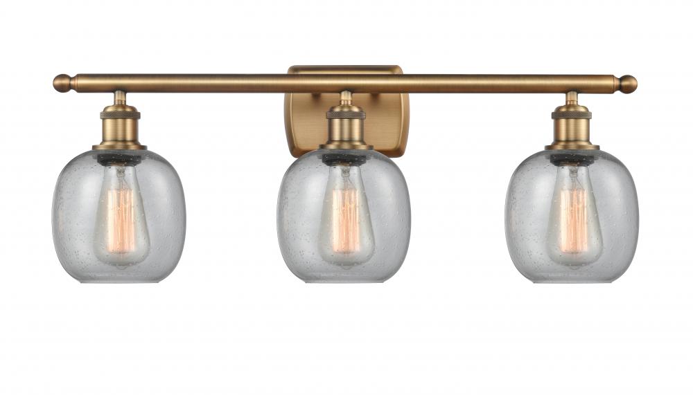 Belfast - 3 Light - 26 inch - Brushed Brass - Bath Vanity Light