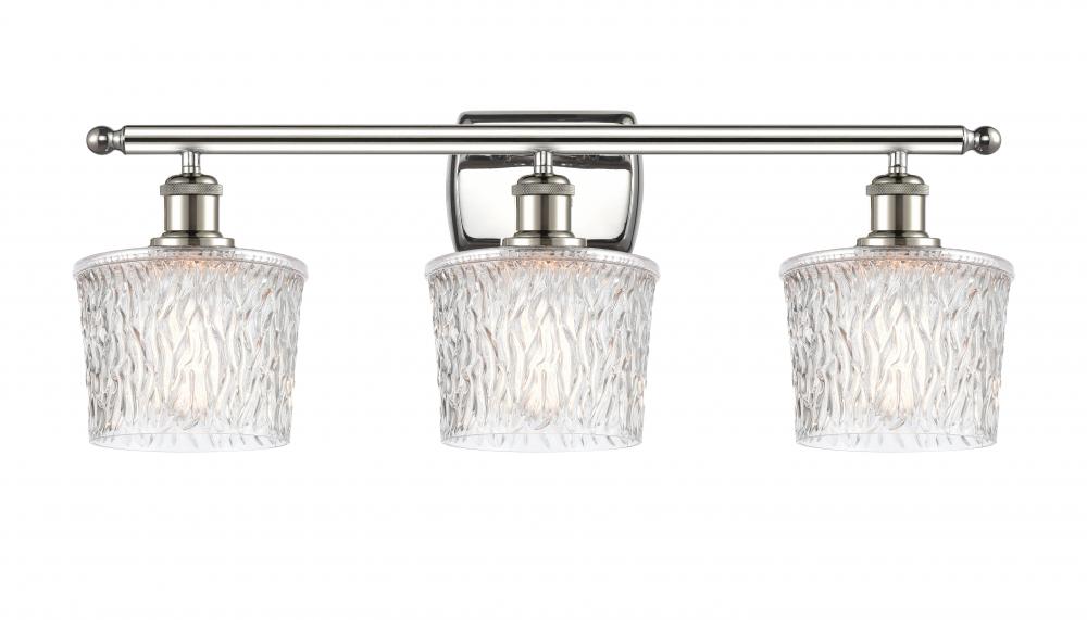 Niagara - 3 Light - 27 inch - Polished Nickel - Bath Vanity Light