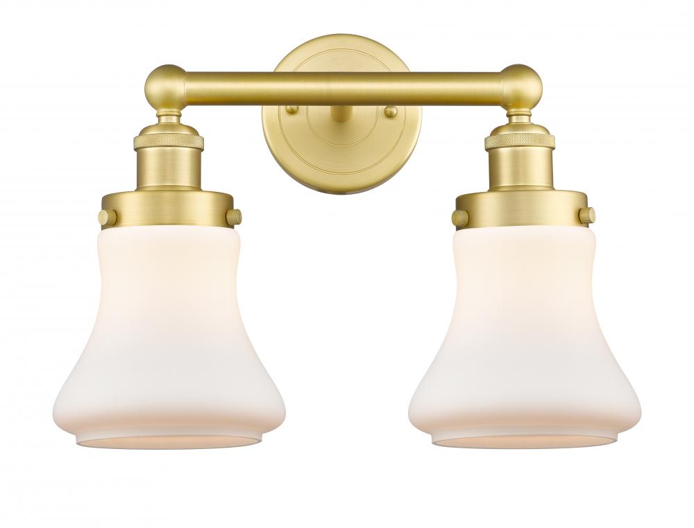 Bellmont - 2 Light - 15 inch - Satin Gold - Bath Vanity Light