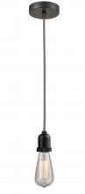 Innovations Lighting 100OB-10BW-0OB - Whitney - 1 Light - 2 inch - Oil Rubbed Bronze - Cord hung - Mini Pendant