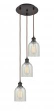 Innovations Lighting 113B-3P-OB-G2511 - Caledonia - 3 Light - 12 inch - Oil Rubbed Bronze - Cord Hung - Multi Pendant