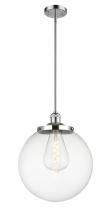 Innovations Lighting 201S-PC-G202-14 - Beacon - 1 Light - 14 inch - Polished Chrome - Stem Hung - Pendant