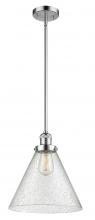 Innovations Lighting 201S-PC-G44-L - Cone - 1 Light - 12 inch - Polished Chrome - Stem Hung - Mini Pendant