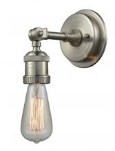 Innovations Lighting 203BP-SN - Bare Bulb - 1 Light - 5 inch - Brushed Satin Nickel - Sconce