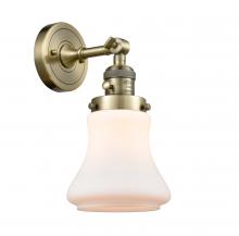 Innovations Lighting 203SW-AB-G191 - Bellmont - 1 Light - 7 inch - Antique Brass - Sconce