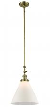 Innovations Lighting 206-AB-G41-L-LED - Cone - 1 Light - 12 inch - Antique Brass - Stem Hung - Mini Pendant