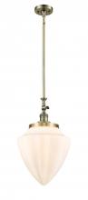 Innovations Lighting 206-AB-G661-12-LED - Bullet - 1 Light - 12 inch - Antique Brass - Stem Hung - Mini Pendant