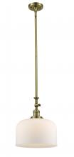 Innovations Lighting 206-AB-G71-L-LED - Bell - 1 Light - 12 inch - Antique Brass - Stem Hung - Mini Pendant