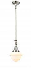 Innovations Lighting 206-PN-G531 - Oxford - 1 Light - 7 inch - Polished Nickel - Stem Hung - Mini Pendant